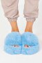 Women's Baby Blue Extra Soft Furry House Slippers 3cm Bynd01 - 4