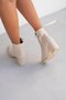 Women's Ten Vicky Heeled Leather Boots 6.5cm Byndrsl2406 - 4