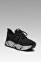 Women's Black Platinum Sports Sneaker 4.5cm Byndrsl400 - 6