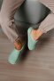 Women's Mint Green Homey Soft Fur Inside Waterproof Winter House Slippers 3cm Byndhfay01 - 3