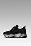 Women's Black Platinum Sports Sneaker 4.5cm Byndrsl400 - 8