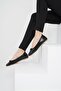 Women's Black Ballerina Bow Patent Leather Ballerinas Byndblrn01 - 5