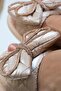 Women's Skin Bow Stone Leather Slippers 1.5cm Bynd106 - 4