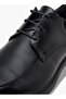 Men Ribbed Lace-Up Derby Shoes - 4