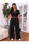 Women's Sweatpants 2-Pack - Black - Gray - Waist-Tied, Suitable for Daily Use, Comfortable Fit, Washable Fabric - 2