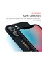 iPhone 17E Compatible Soft Silicone Phone Case with Velvet Inside and Camera Protection, Patch Pattern - 8