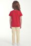 Girl's T-Shirt with Short Sleeves Printed B10 - 4