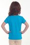 Printed Short Sleeve Girls' T-Shirt B6 - 4