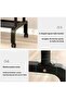 Double Pole Heavy Duty Metal Garment Rack - Freestanding Movable Clothes Rail - 150cm - 8