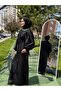 Sleeves Satin Evening Dress