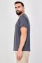 Men Sportswear Fit Short Sleeve Outdoor T-Shirt, Grey - 2
