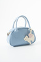 Fade Model Cat and Heart Charmli Baby Blue Women's Hand and Shoulder Bag - 3