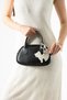 Clove Model Cat and Heart Charmli Black Women's Hand and Shoulder Bag