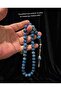 Apatite Stone Natural Stone Prayer Beads 10 mm Blue Color - 2