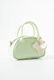 Clove Model Cat and Heart Charmli Mint Green Women's Hand and Shoulder Bag - 3
