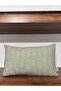 2-Piece Green Jacquard Woven Cloth Cover - 3