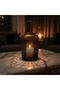 Large Black and Gold Metal Lantern Candle Holder with Handle for Home Decoration, Events & Ambi - 2
