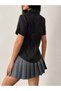 Vintage Striped Short Sleeve Shirt [Summer Trend'26] - 2