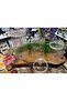 Set of 3 Glass Jars with Bows - 3