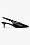 Women's Mia Black Shiny Stiletto - 2