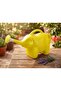 2 Lt Sari Elephant Shaped Garden Watering Can with Head in the Shape of an Elephant