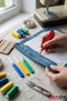 4-Piece Sewing Ripper Set Large Size – Ergonomic Handle, Stainless Steel Tip, Colorful Thread Sewing Ripper Tool - 4