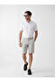 Nevavm Standard Fit Men's Gabardine Shorts with a Difference