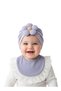 Baby Girl Floral Cap and Bib Set