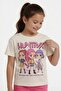 Fuchsia Girls' Themed Shorts and T-Shirt 2-Piece Set 23965 - 3