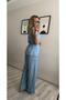 Waist-Tied Lined Vest and Trousers Set - 3