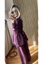 Elay Belt Detailed Zippered Comfortable Fit Tnsl Set – Stylish Combination Compatible with Hijab - 4