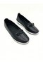 Black Laceless Mother Orthopedic Flat Non-Slip Sole Daily Ballet Flats Vdz03040 - 6