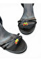 Women's Sandals High Heel Black Strappy Accessories New Season D3740 - 8