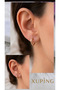 Xuping Heart Women's Earrings 2 cm - 2