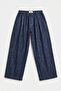 Women's Indigo Selvedge 7S6-50 Baggy Cocoon Denim Jean - 5