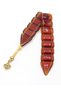 Transparent Coffee Colored Love Knot Tasseled Powder Amber Fish Prayer Beads 201025470