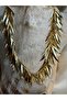 Gold Necklace with Tassels - 2