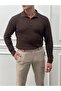 Polo Collar Button Detailed Sweater