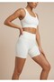 Women's High Waist Slimming Biker Leggings Shorts - 3