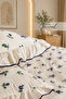 Queen Ruffled Double 100% Cotton Ranforce Duvet Cover Set |   Bedspread |   Pillowcase |   Duvet Cover |   Dowry - 4