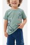 Boy's Summer Shorts Set T-Shirt Shorts Cotton Casual Comfortable Combination 1-2-3-4 Years Old - 4