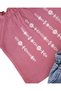 Baby Girl Summer Denim Shorts and Floral Printed T-Shirt 6-9-12-18-24 Months 2-Piece Holiday Outfit Set - 5