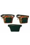 Rez Ethnic Authentic Bohemian Waist Bag Daily Travel Usable Large Volume Dried Rose - 2