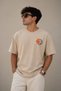 Minimal Emoji Sign Printed Unisex Oversize T-Shirt – Cotton Crew Neck Casual T-Shirt