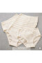 286 Women's 12-Pack Plus Size Lace 100% Cotton Jacquard Slip Panties (Xl-4Xl)