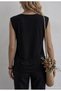 Namaste Lotus Printed Women's Oversized Sleeveless T-Shirt - 2