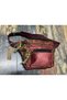 Rez Ethnic Authentic Bohemian Waist Bag Daily Travel Usable Large Volume Dried Rose - 4