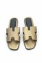 Women's Summer Beach Street Home Comfortable Modern Open-Front Slippers Hems - 6