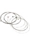 Set of 6 electric guitar strings - 9