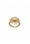Sparkling Star Detail Zircon Stone Adjustable Ring - 2